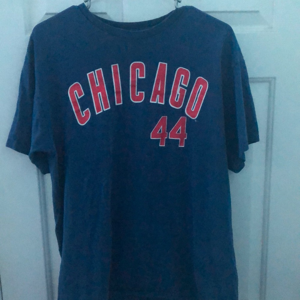 Royal Blue Chicago Cubs Anthony Rizzo t-shirt jersey